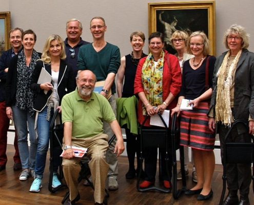 Winckelmann Akademie fuer Kunstgeschichte Muenchen, Exkursion Neue Pinakothek Oktober 2014-2