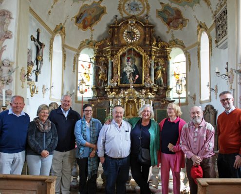 Winckelmann Akademie fuer Kunstgeschichte, Exkursion an den Simsee, Mai 2018, 1